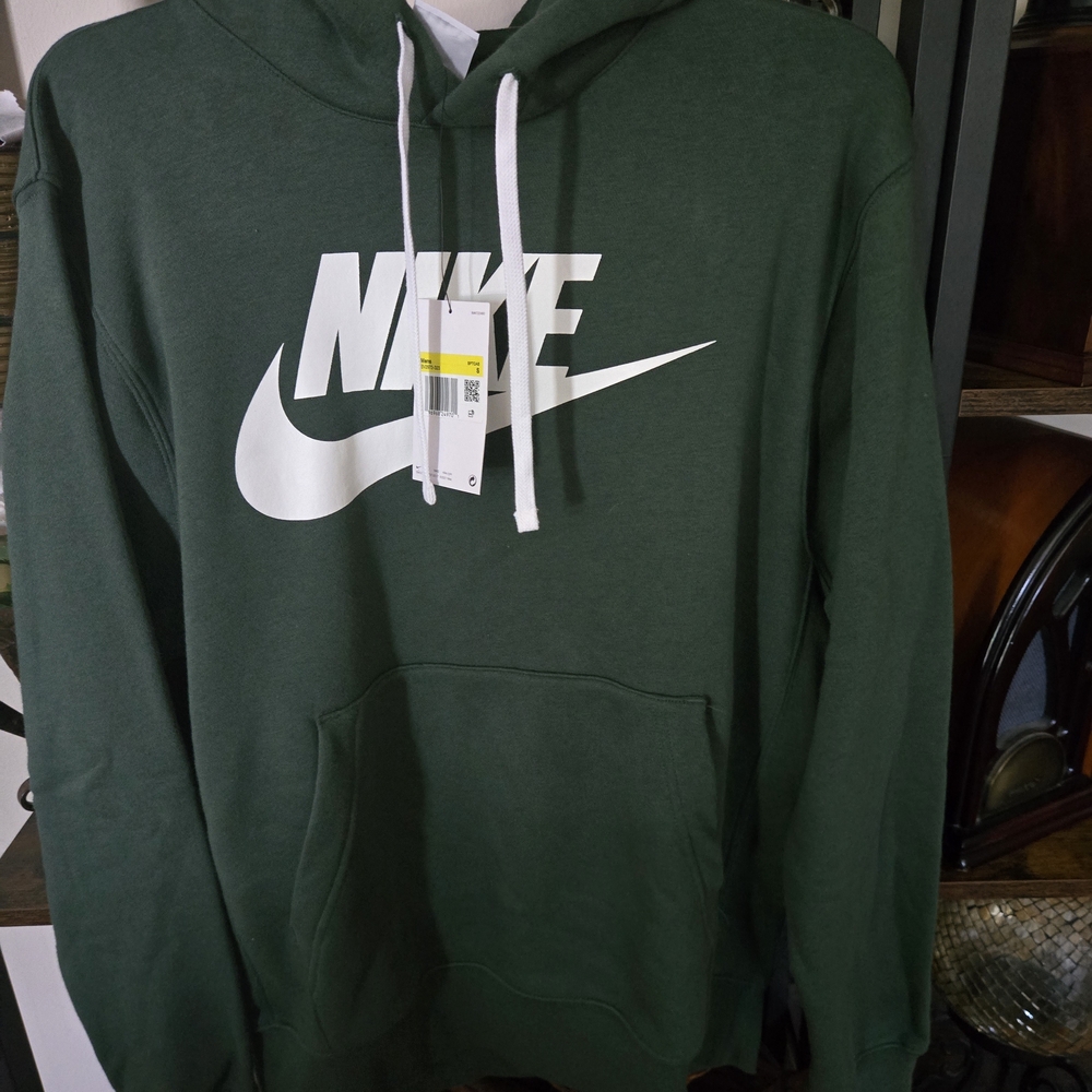 Nike Men's Forest Green Hoodie